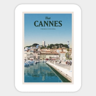 Visit Cannes Sticker
